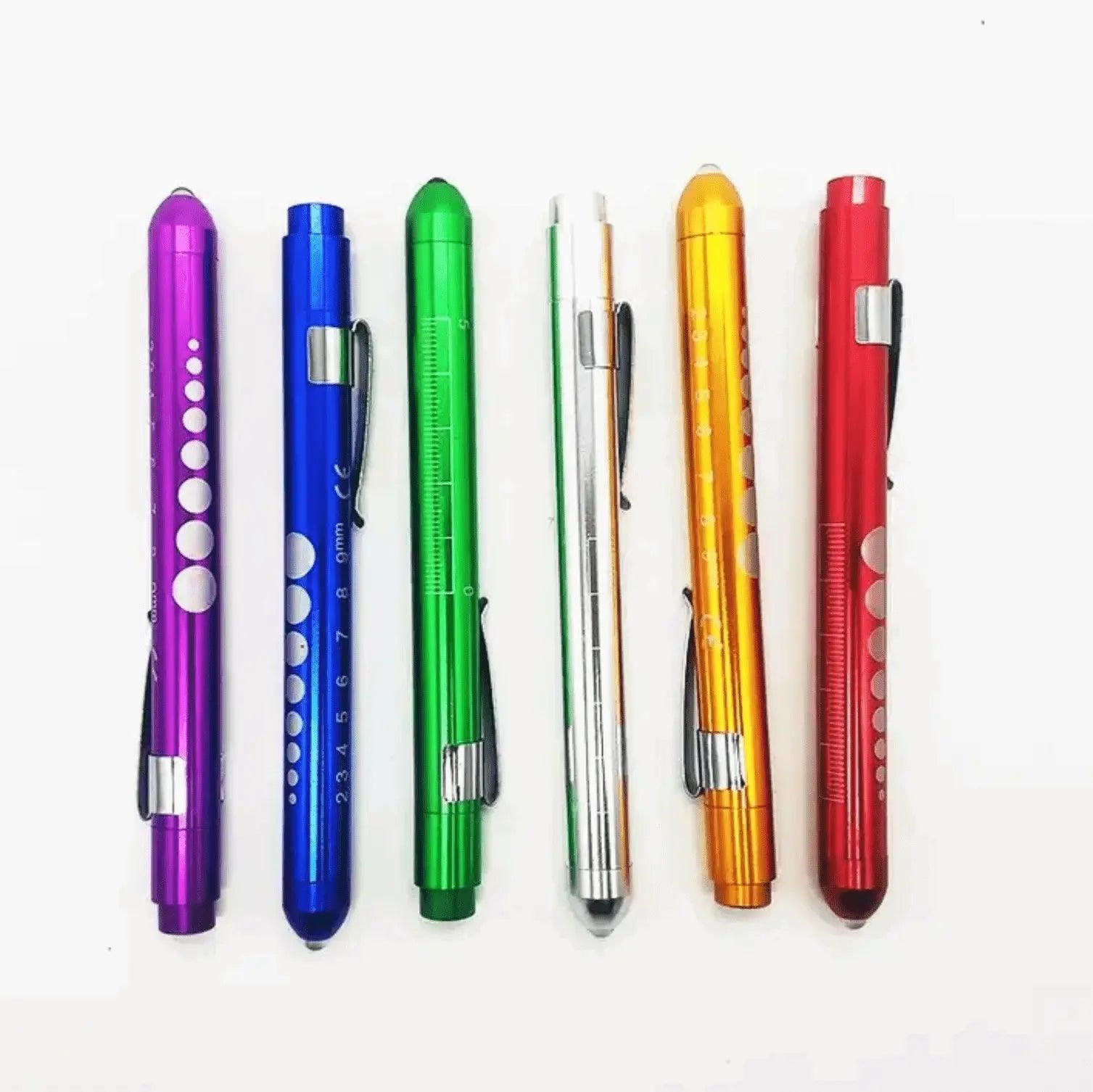 Pen Light w/ Pupil Gauge LED – Scrubs Galore Uniforms