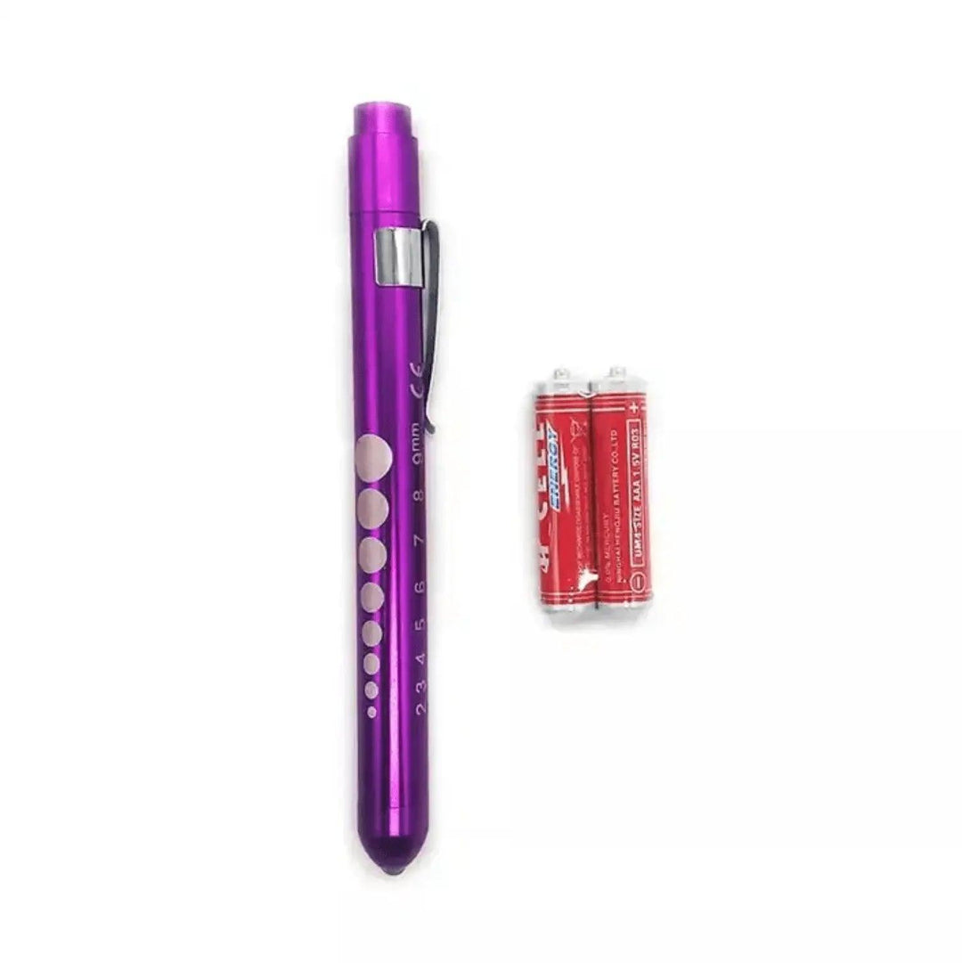 Pen Light w/ Pupil Gauge LED – Scrubs Galore Uniforms