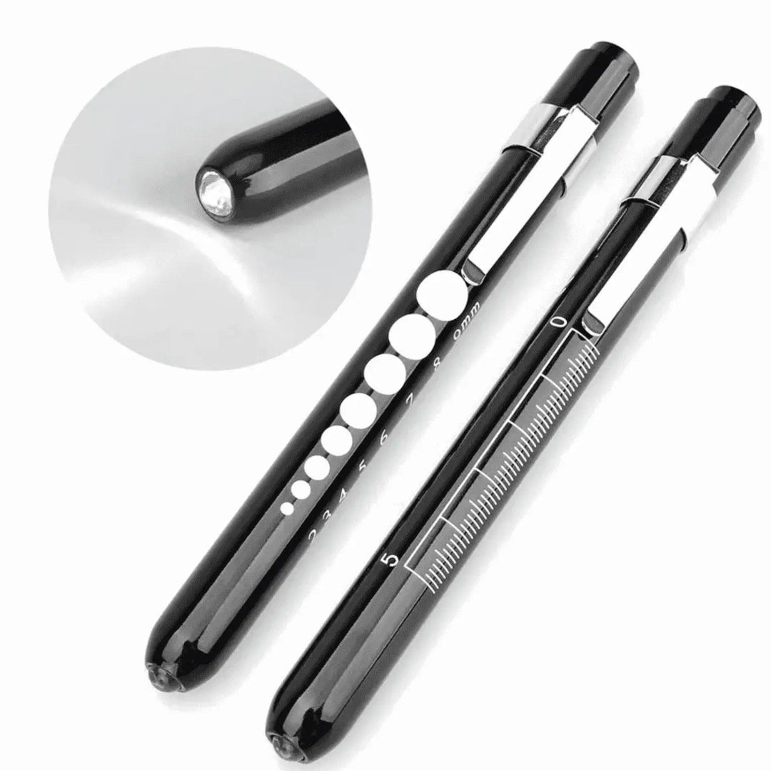 Pen Light w/ Pupil Gauge LED – Scrubs Galore Uniforms