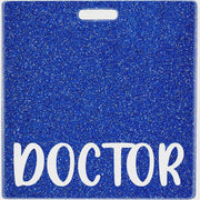 Doctor ID Badge Backer