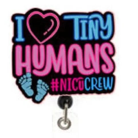 Tiny Human Badge Holder - Scrubs Galore Uniforms 