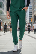 Men's Galore Dark Hunter Green Joggers