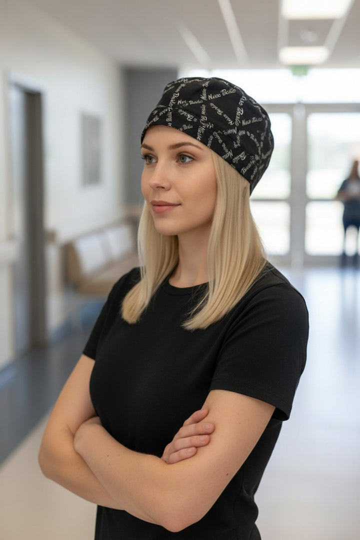 Nurse Barbie Santin Scrub Cap