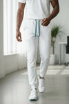 Men's Galore White Joggers