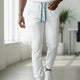 Men's Galore White Joggers