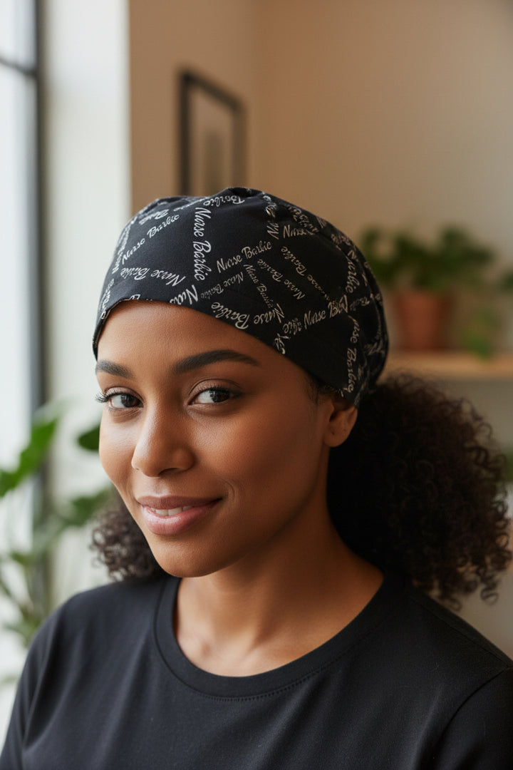 Nurse Barbie Santin Scrub Cap