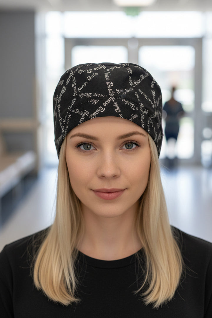 Nurse Barbie Santin Scrub Cap