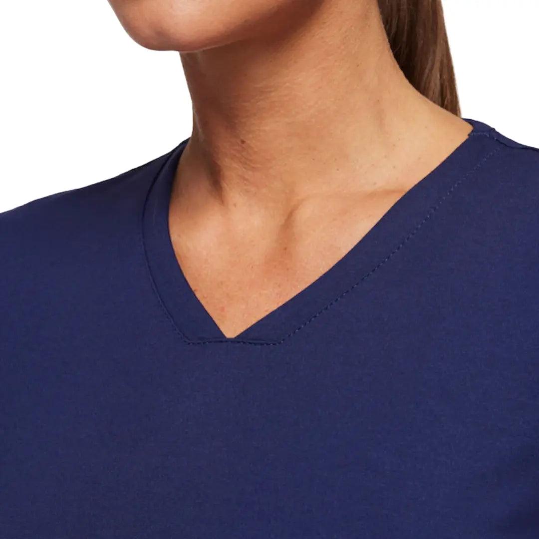 Women's Elevated V-Neck Scrub Top - Scrubs Galore Uniforms 