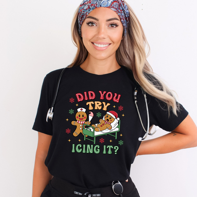 Gingerbread Humor Holiday Tee