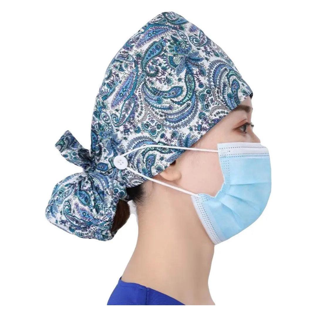 Blue Breeze Cap - Scrubs Galore Uniforms 