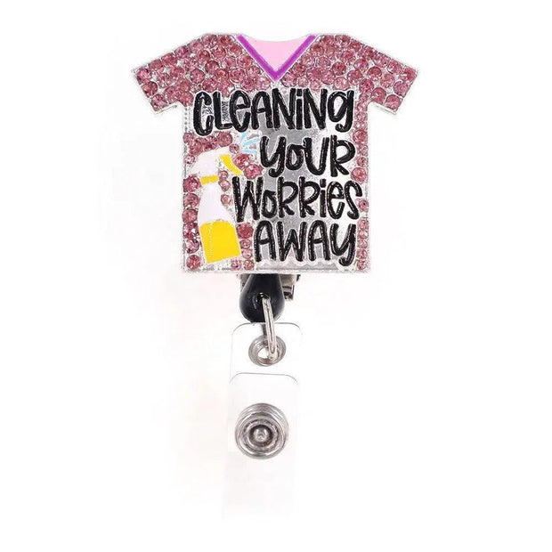 Clean Badge Reel - Scrubs Galore Uniforms 