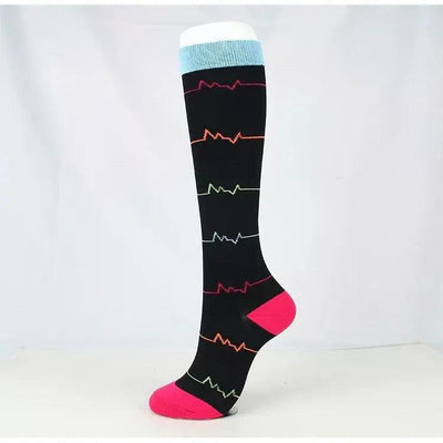 Heart Beatz Compression Socks - Scrubs Galore Uniforms 