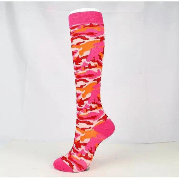 Pink army compression socks - Scrubs Galore Uniforms 